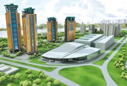 Крупное строительство в Грозном